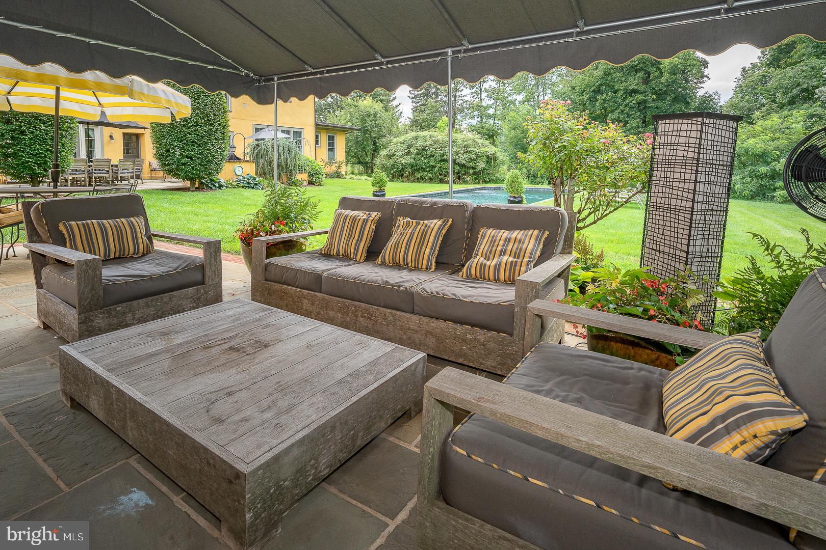 3501 Goshen Road Newtown Square, PA 19073 - Photo 73 of 79 Terrace off Pool House