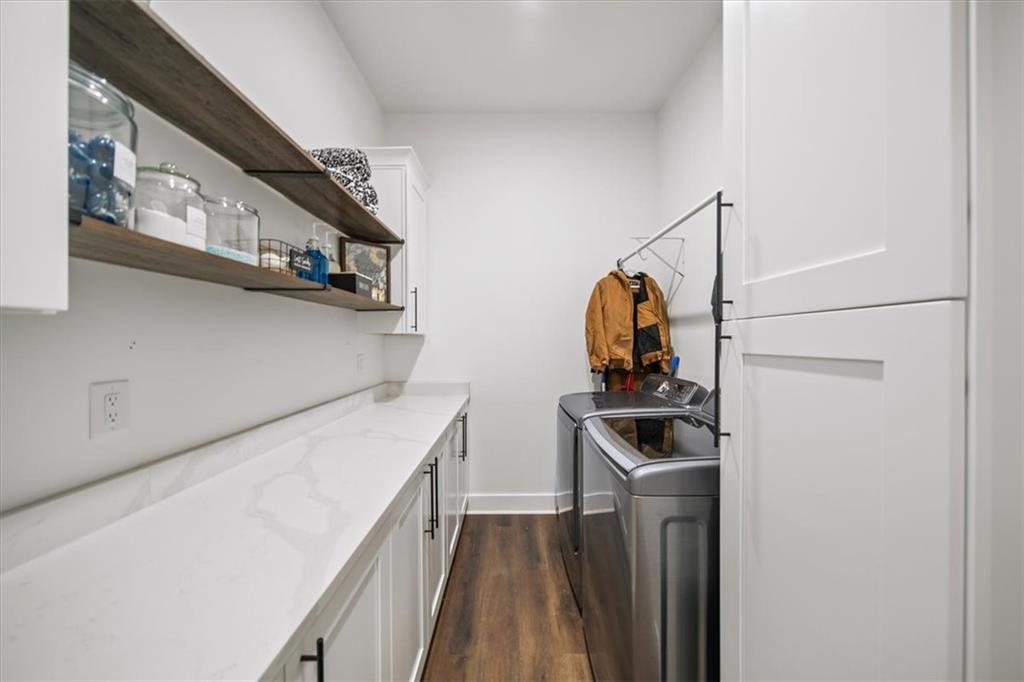 1380 Cronic Town Road Auburn, GA 30011 - Photo 34 of 69 a utility room with dryer and washer