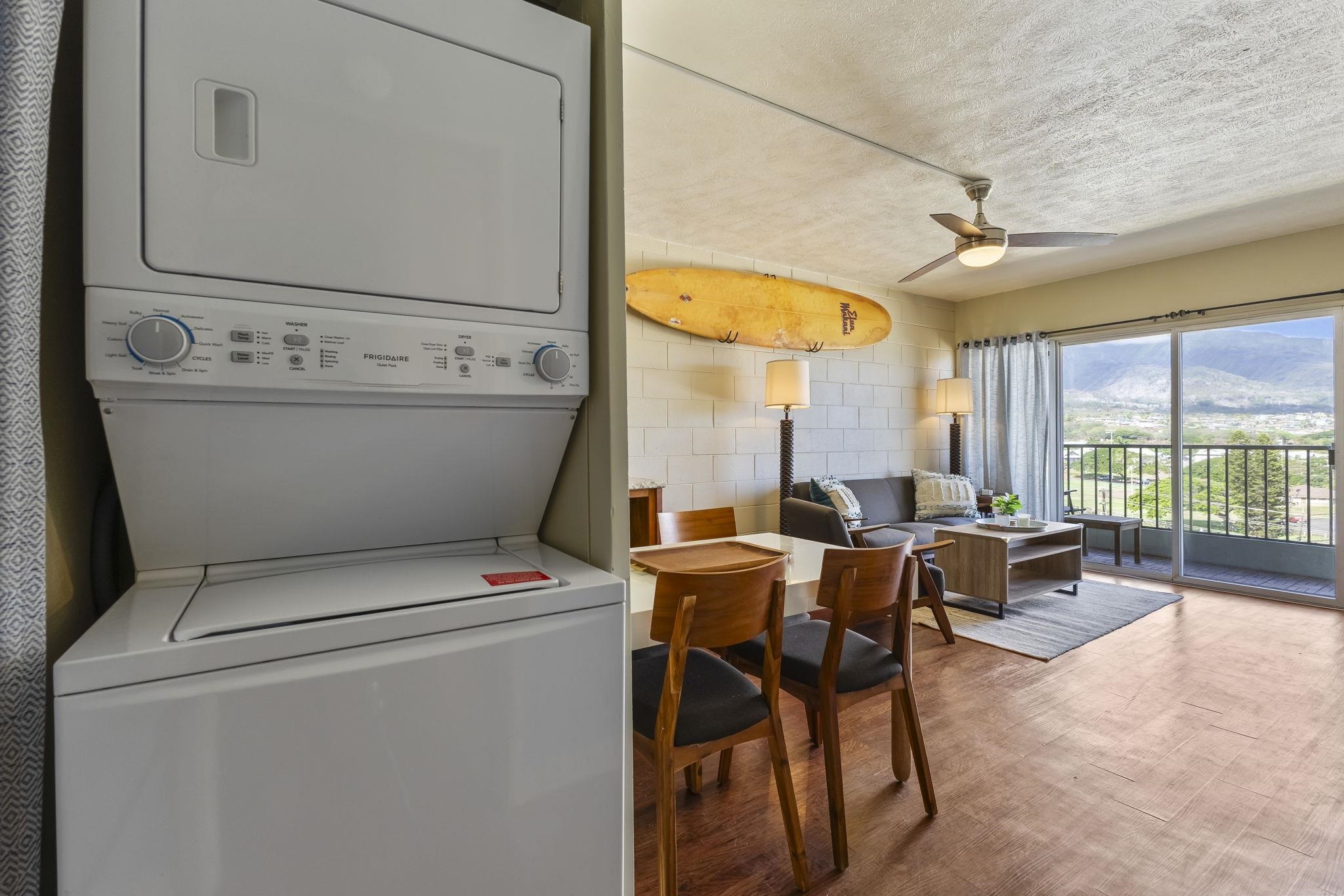 1063 Lower Main Street, Unit 507 Wailuku, HI 96793 - Photo 38 of 46 Laundry with a View