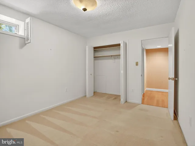 a view of empty room