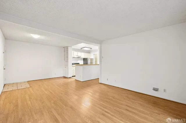 wooden floor in an empty room