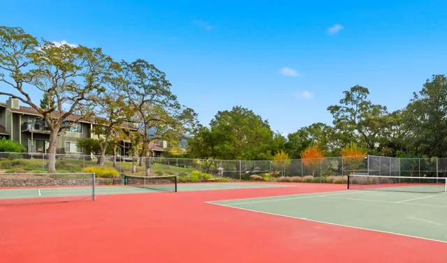 a view of tennis court