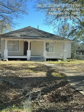 $61,500 | 283 Monroe Road, Meadville, MS 39653