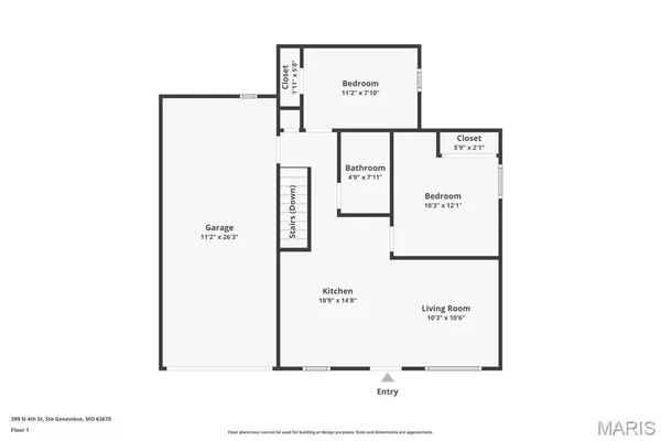$149,000 | 399 North 4th Street, Ste. Genevieve, MO 63670