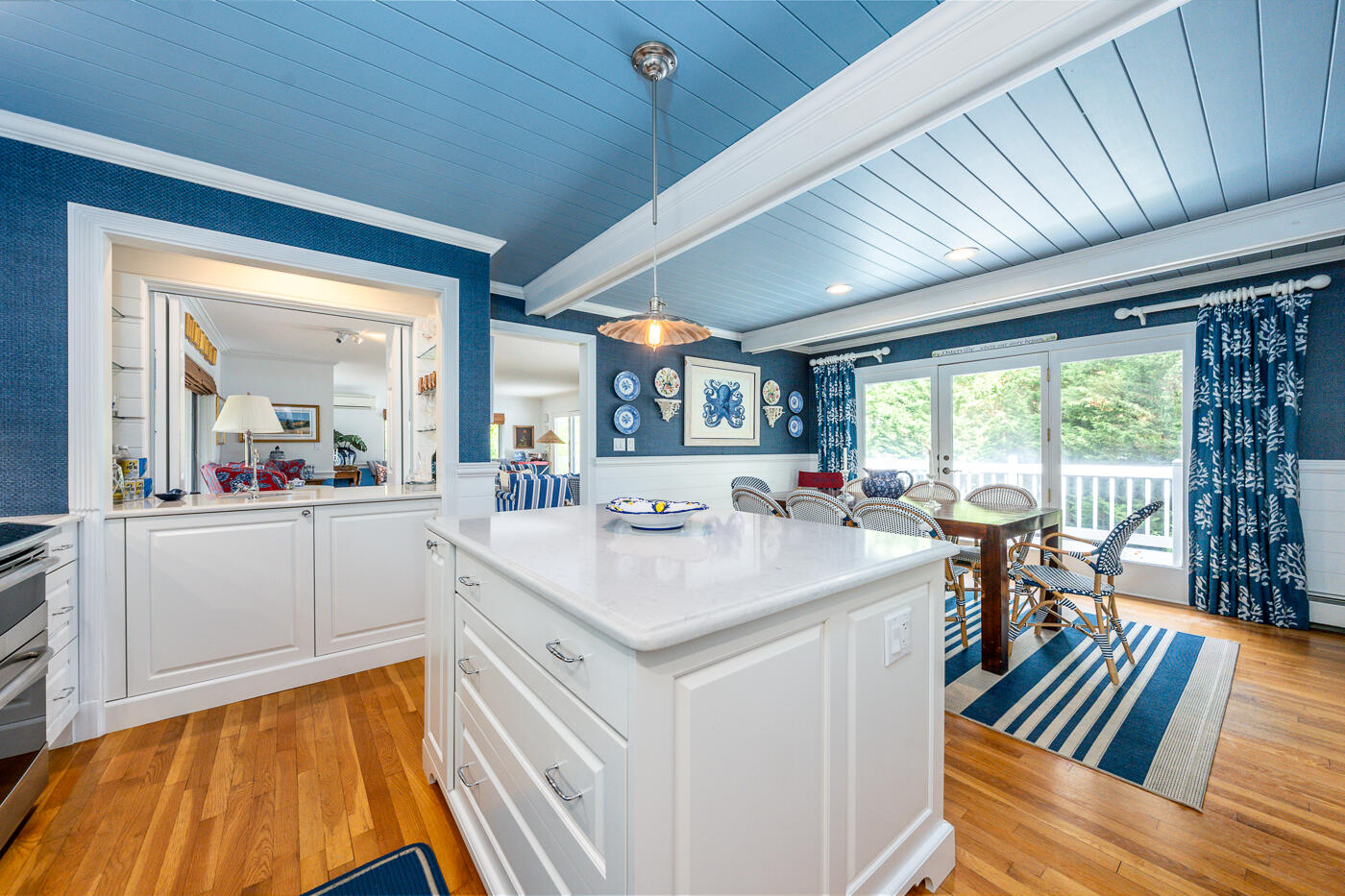 46 Sea Marsh Road Centerville, MA 02632 - Photo 24 of 69 a kitchen with sink and view of living room
