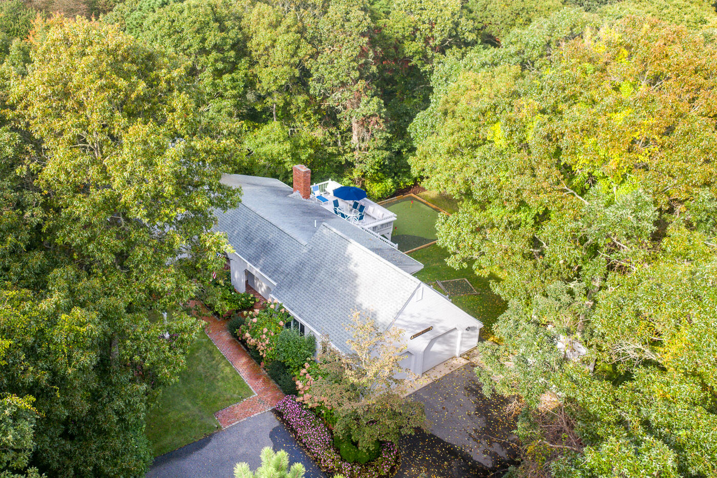 46 Sea Marsh Road Centerville, MA 02632 - Photo 63 of 69 a view of a yard with plants
