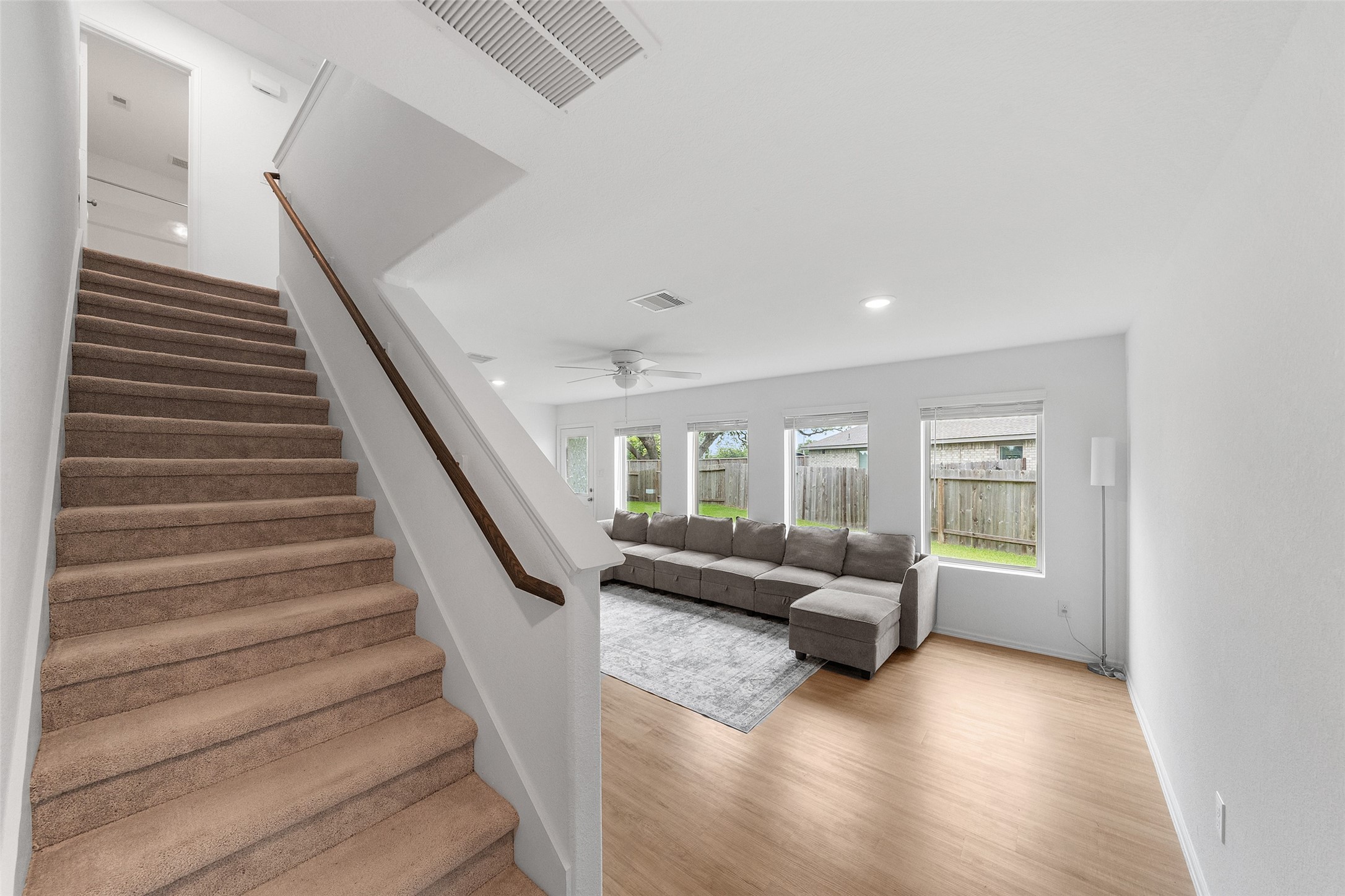 234 Bennett Street Angleton, TX 77515 - Photo 18 of 33 Upstairs access right off of the family room.