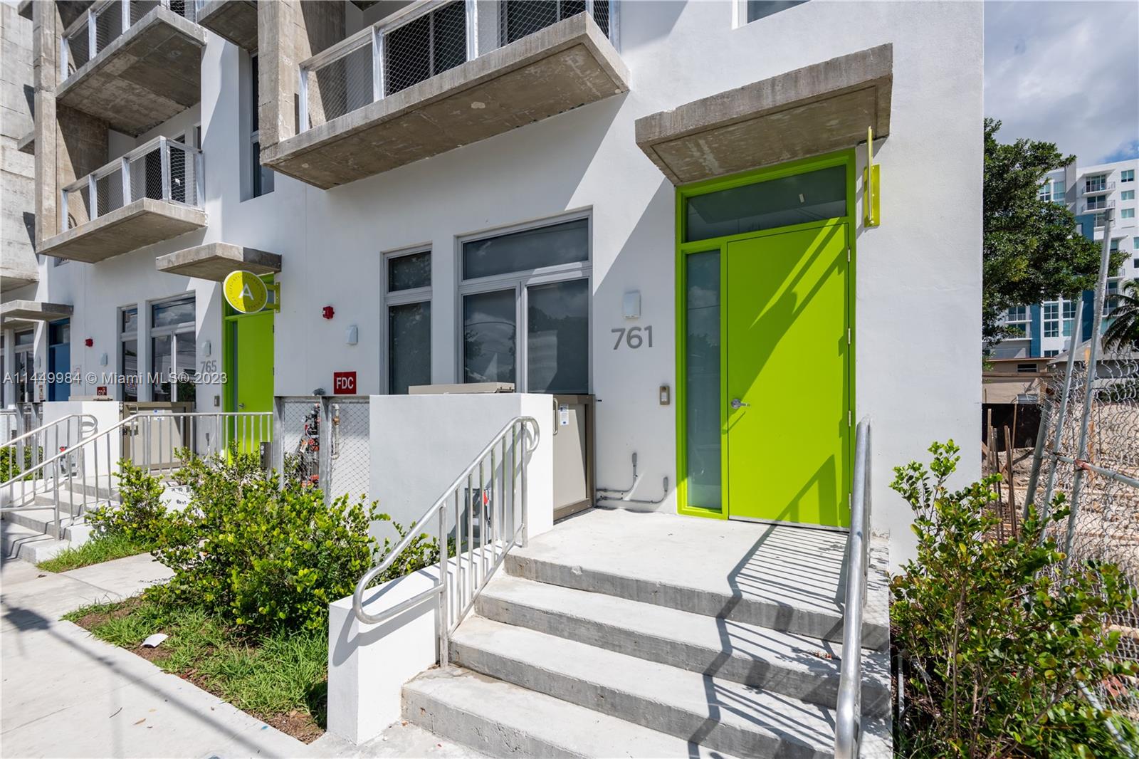 771 Northwest 1st Street, Unit 201 Miami, FL 33128 - Photo 6 of 34 a view of an entrance of house