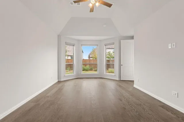 wooden floor in an empty room