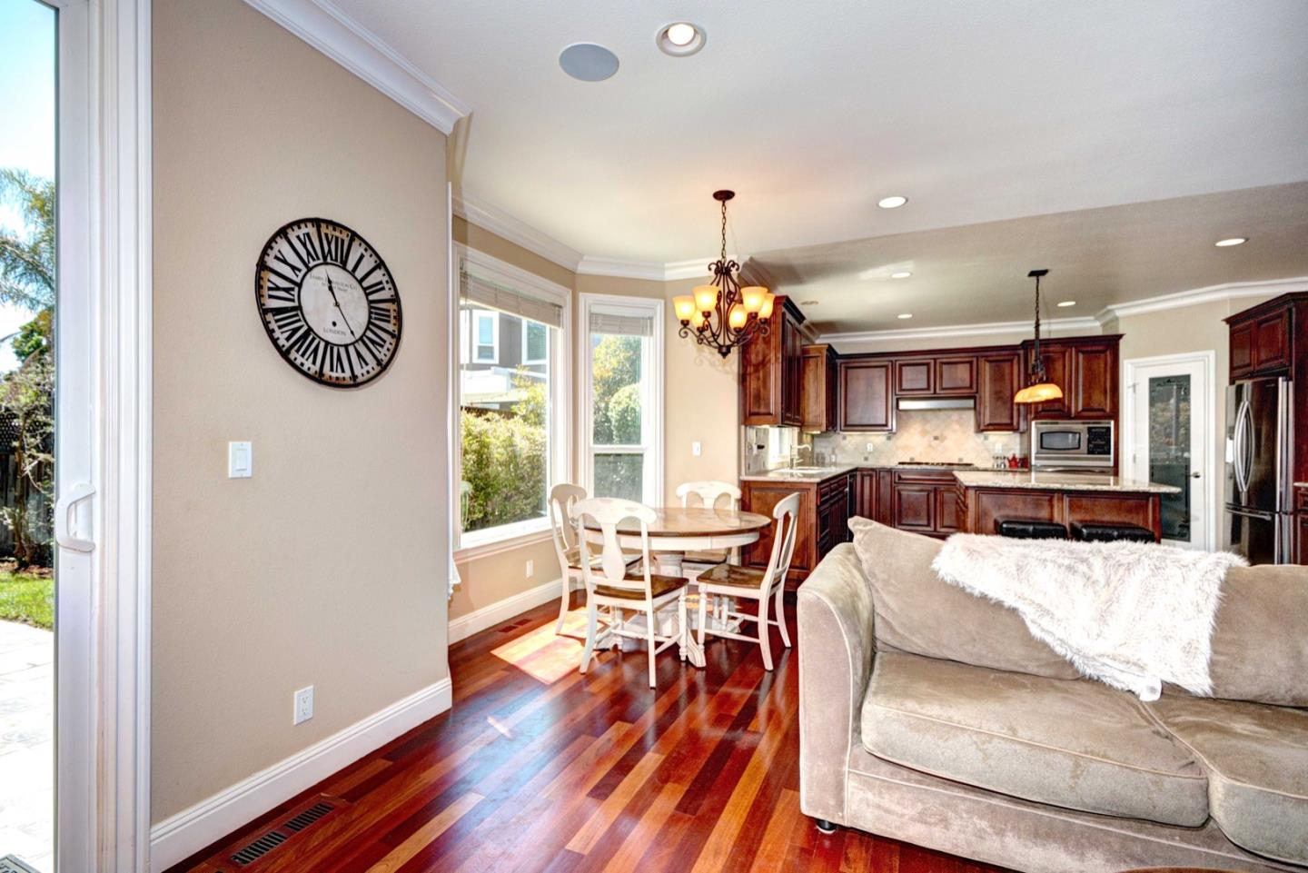 5408 Taft Drive San Jose, CA 95124 - Photo 13 of 26 a view of a dining room with furniture window and wooden floor