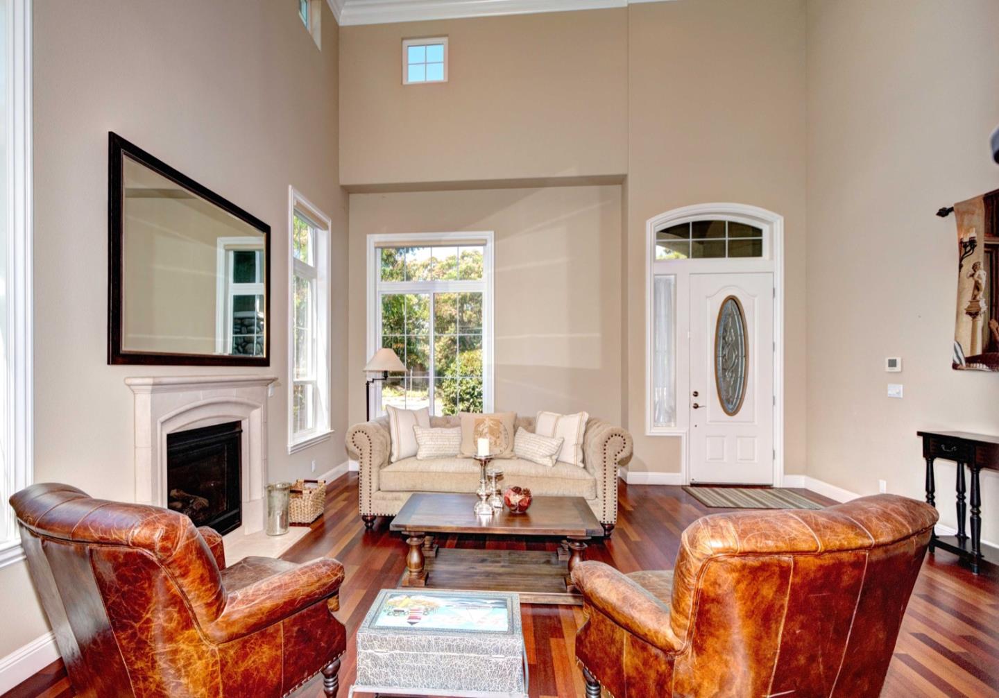5408 Taft Drive San Jose, CA 95124 - Photo 5 of 26 a living room with fireplace furniture and a window