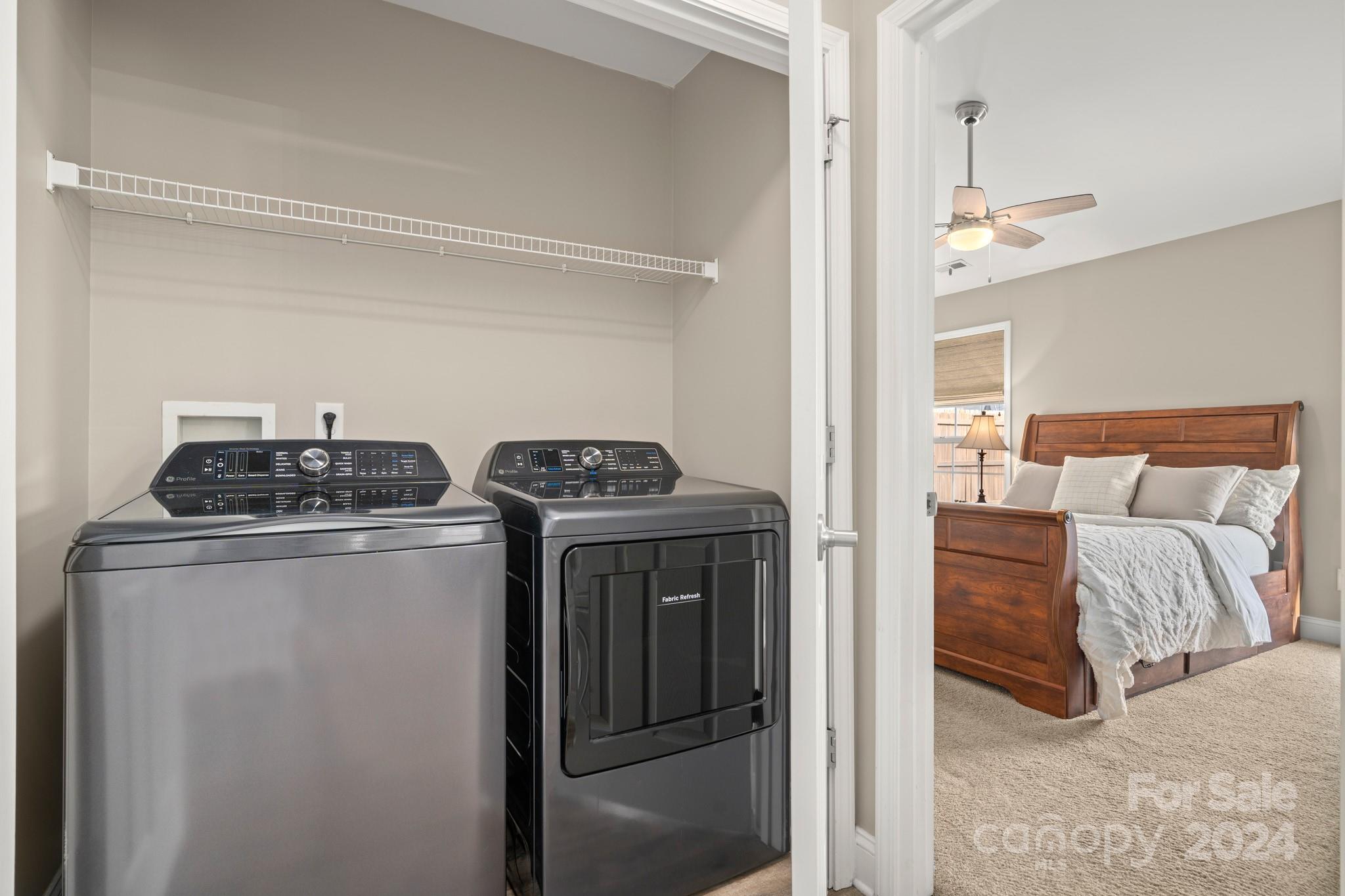290 West Swift Creek Road Fletcher, NC 28732 - Photo 13 of 33 a utility room with dryer and washer