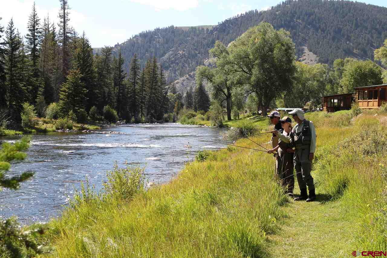 Lot 28 Wilder Mountain Road Almont, CO 81210 - Photo 3 of 7 a view of a yard with basketball court