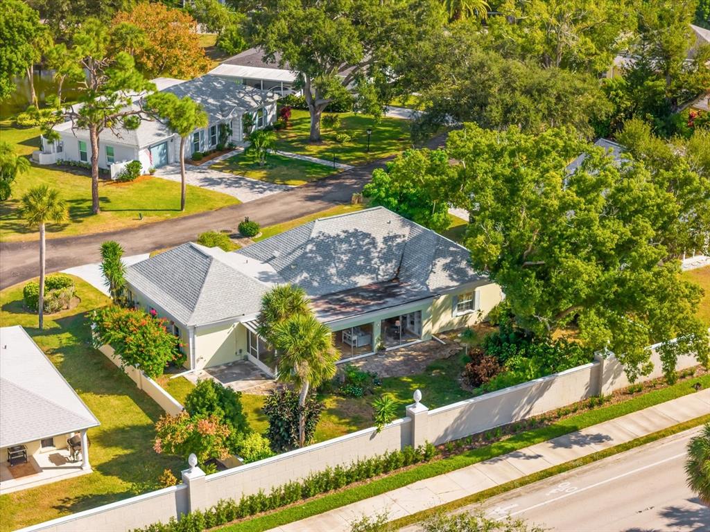 5 Barbados Road, Unit 31 Englewood, FL 34223 - Photo 31 of 40 an aerial view of residential houses with outdoor space and street view