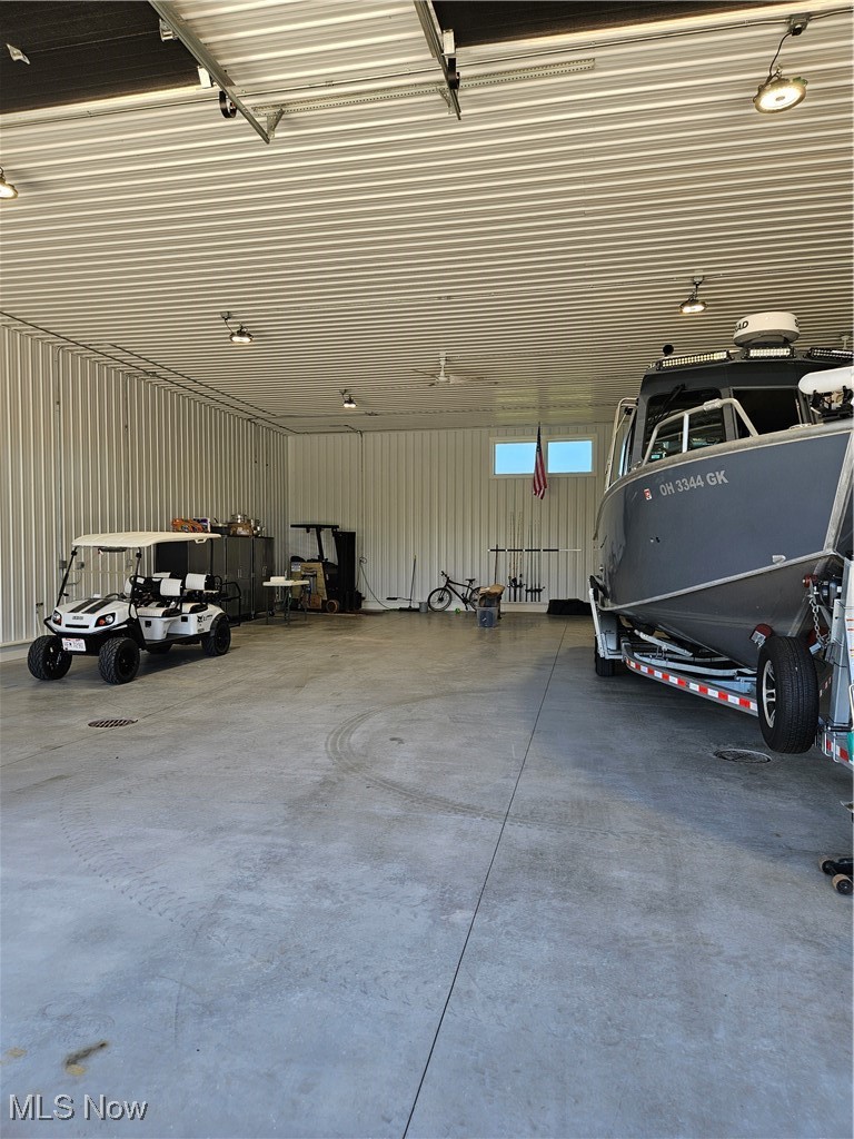 1180 North County Line Road Geneva, OH 44041 - Photo 18 of 33 View of garage