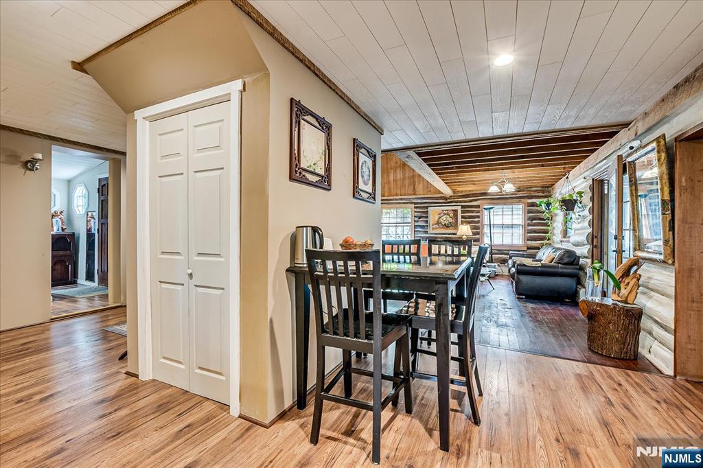 177 Otterhole Road West Milford, NJ 07480 - Photo 21 of 49 a dining room with furniture and wooden floor