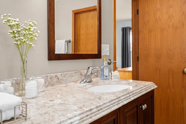 a view of a walk in closet