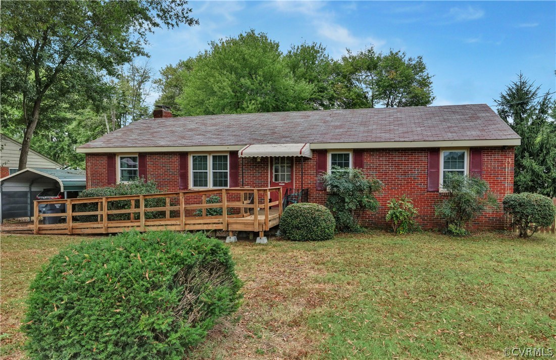 5912 Fieldstone Road North Chesterfield, VA 23234 - Photo 1 of 20 All brick ranch