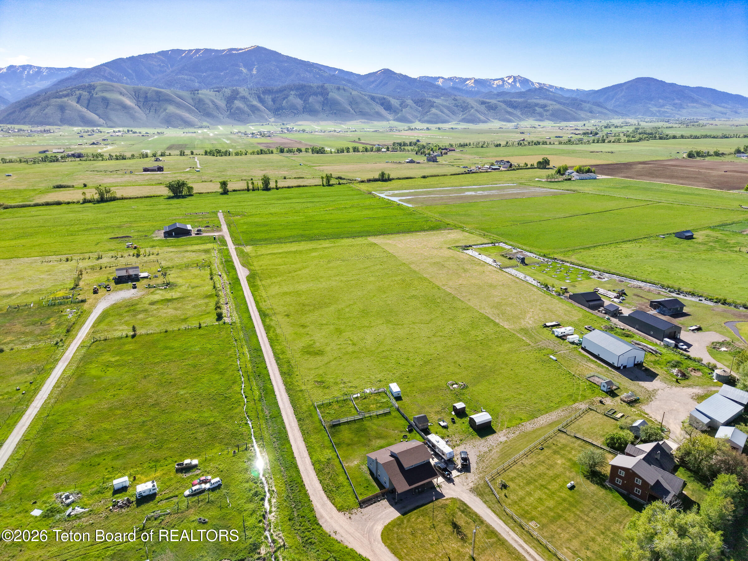 4314 Bitter Creek Road Afton, WY 83110 - Photo 34 of 34 Bitter Creek Drone