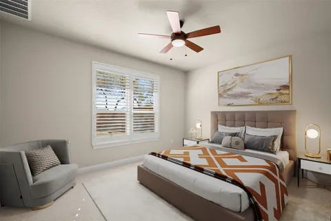 a kitchen with stainless steel appliances a refrigerator and a stove