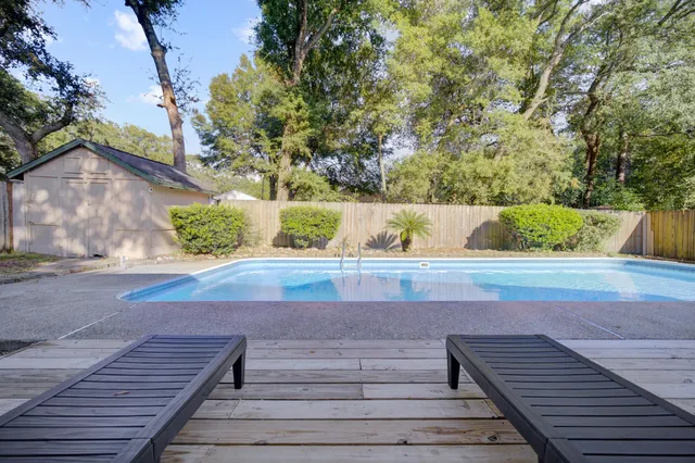 a view of street from balcony