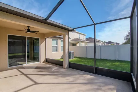 a house view with a outdoor space