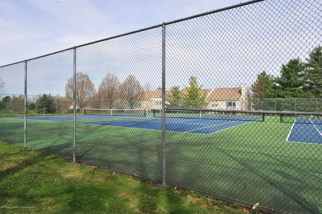 a view of a tennis court