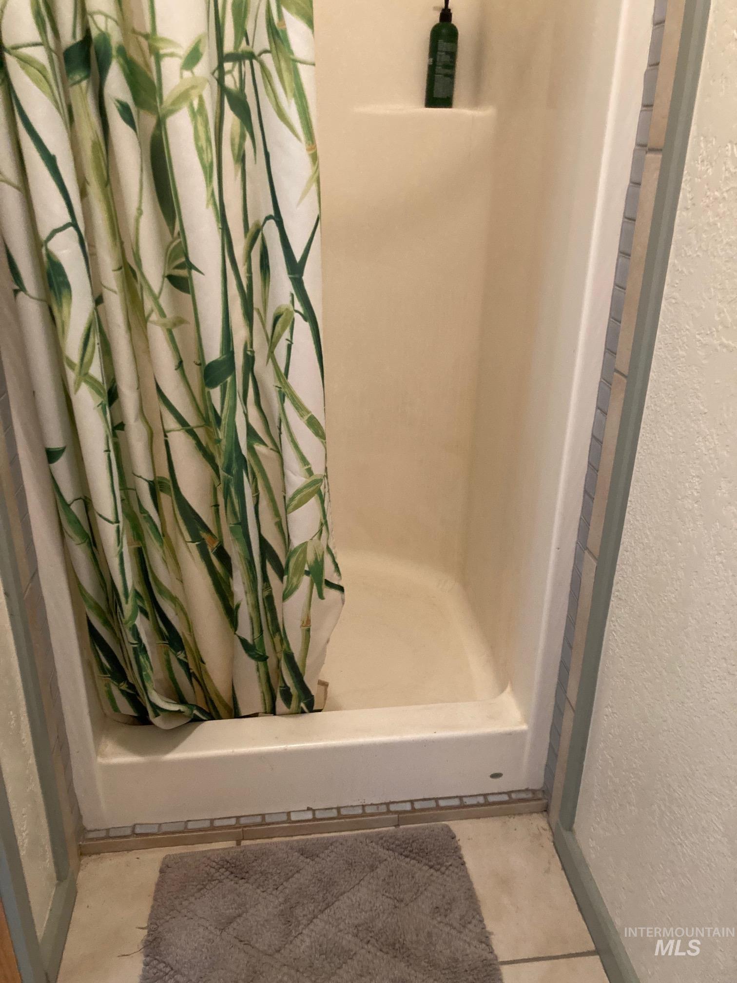 266 Falcon Ridge Road Kooskia, ID 83539 - Photo 24 of 50 Fiberglass shower enclosure with an integrated corner shelf
