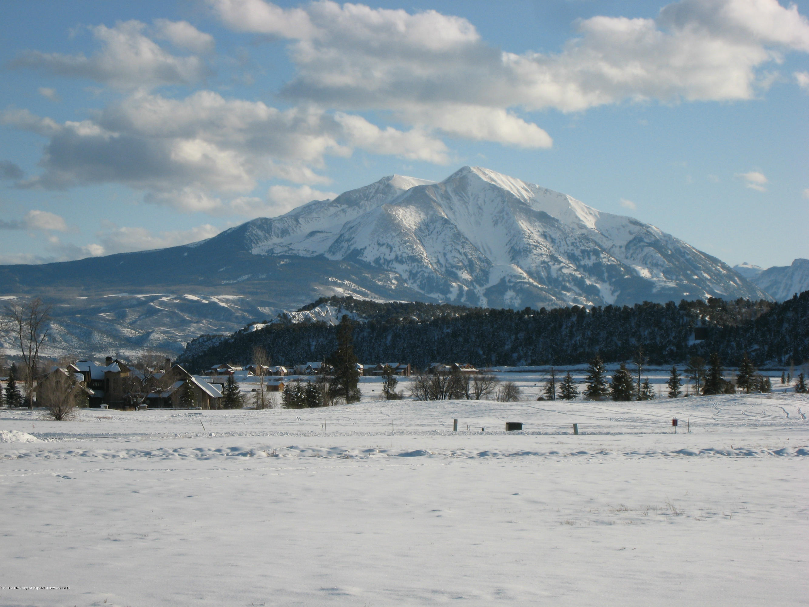 Tbd West Diamond A Ranch Road Carbondale, CO 81623 - Photo 2 of 9 a view of top of snow with a city view
