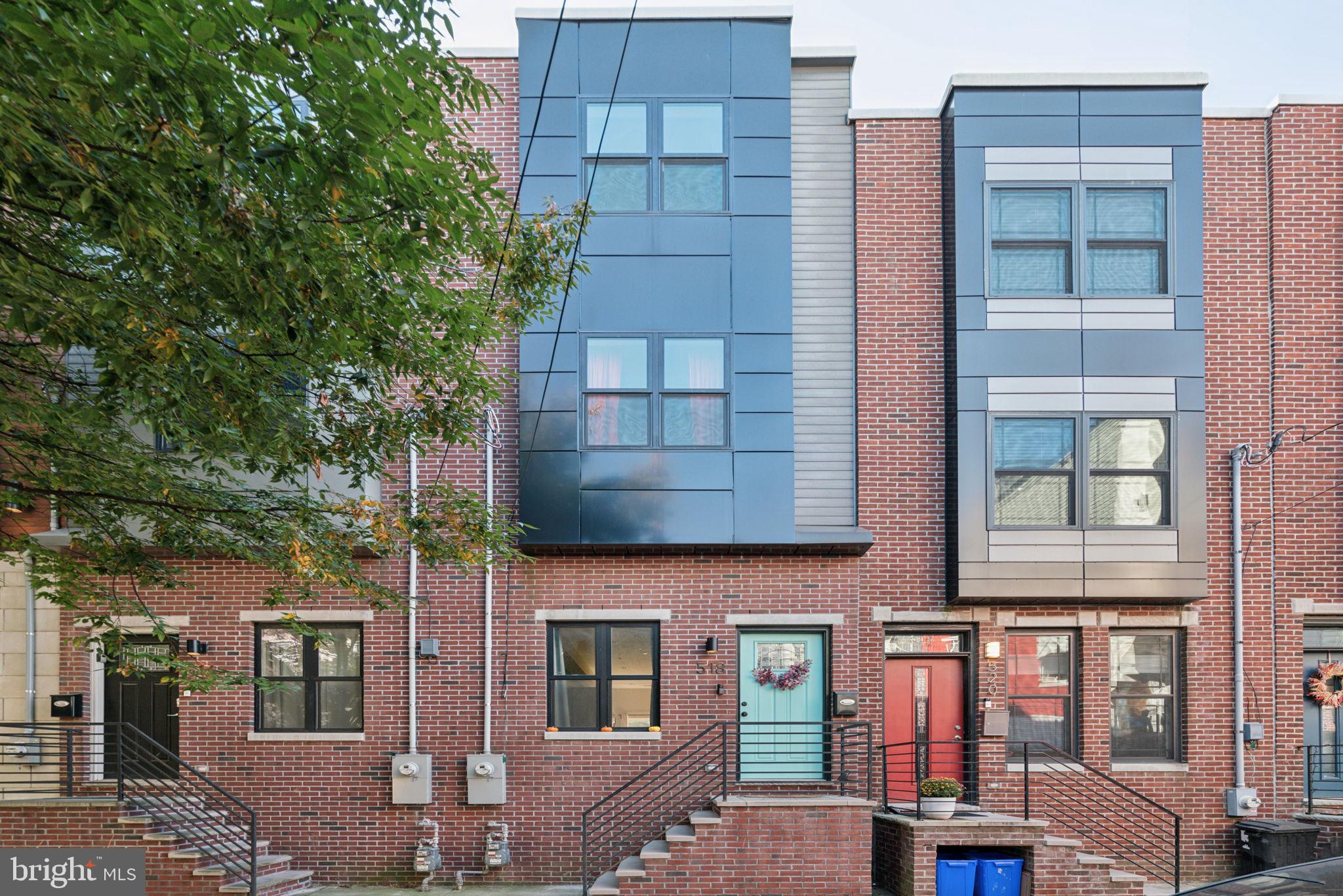 518 Mercy Street Philadelphia, PA 19148 - Photo 14 of 50 Modern townhouse with stylish facade.