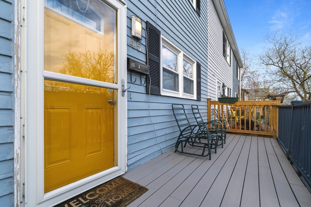 45 Lawn Street Boston, MA 02120 - Photo 17 of 22 a view of a balcony with chairs