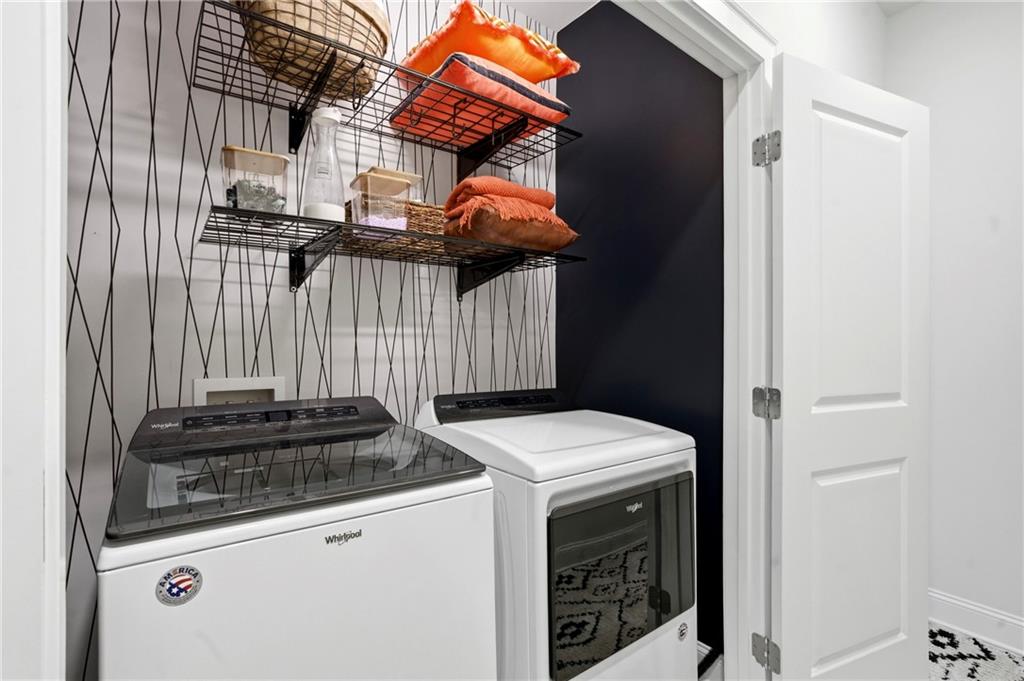 3880 Pr Fld Crossing Suwanee, GA 30024 - Photo 31 of 51 a utility room with dryer and washer