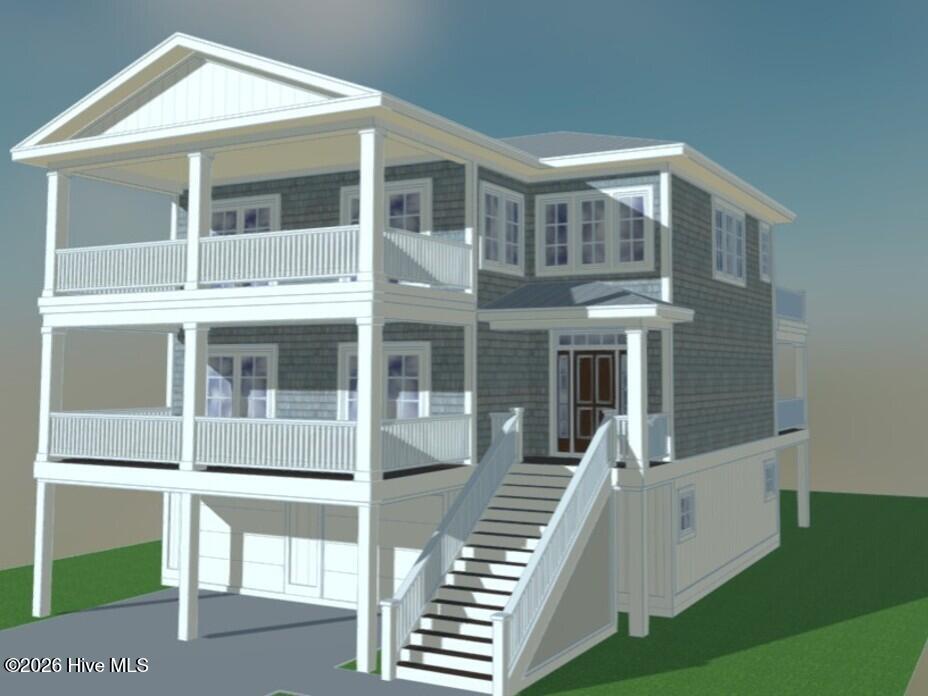 1 Raleigh Avenue Surf City, NC 28445 - Photo 3 of 12 1 Raleigh Ave - 109 Pics of Renderings 5