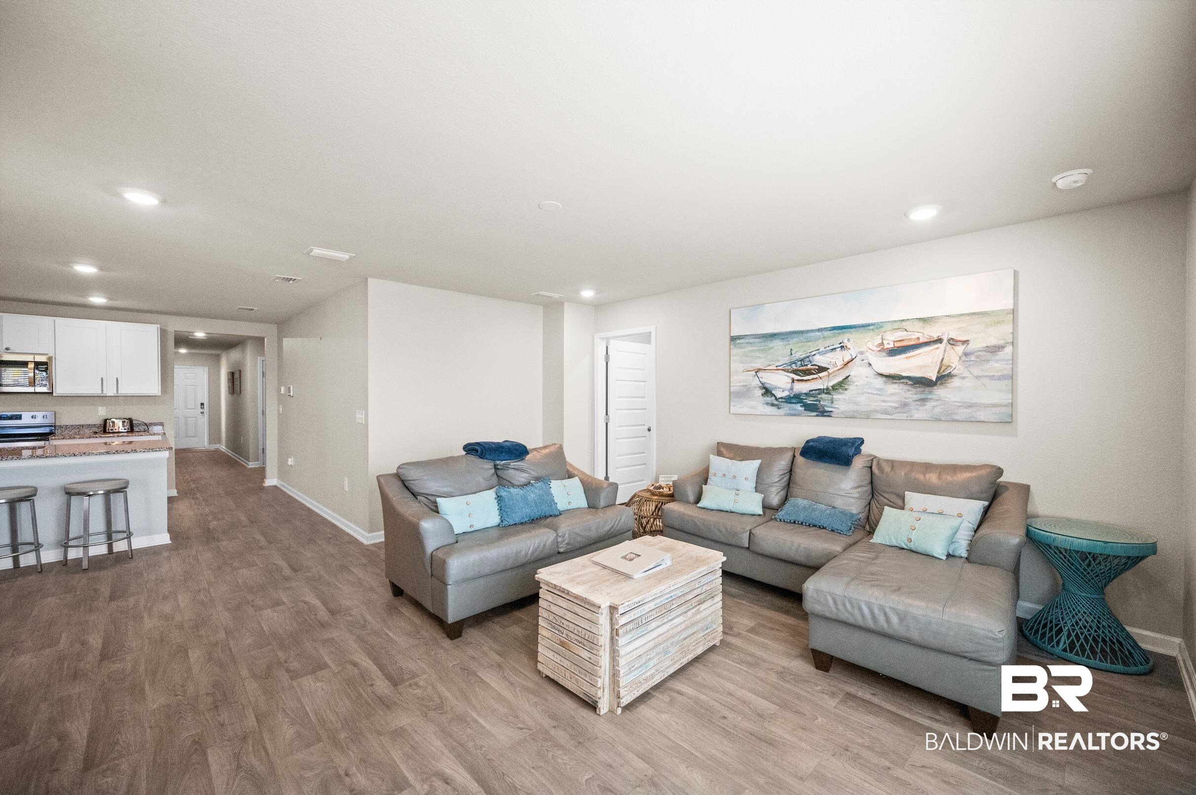 7425 Coppin Drive Foley, AL 36535 - Photo 13 of 41 Living room featuring light hardwood / wood-style flooring