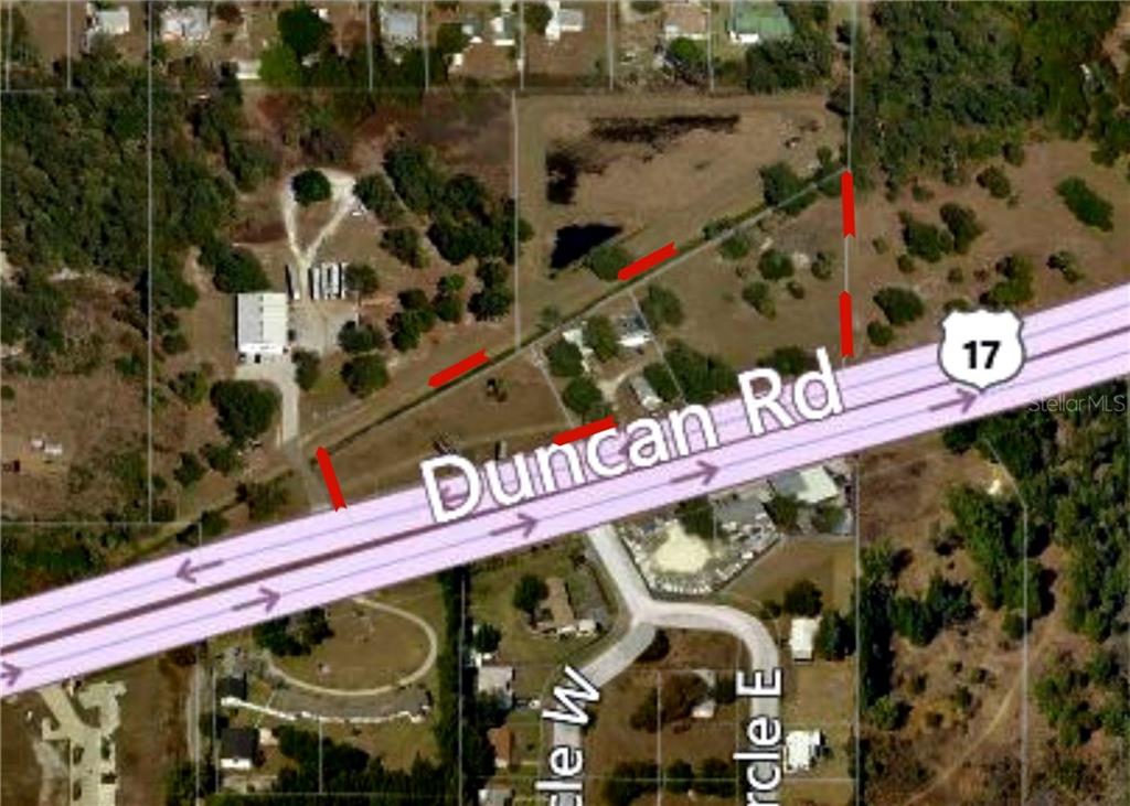 4363 Duncan Road Punta Gorda, FL 33982 - Photo 1 of 1 Aerial showing 4363, 4337 & 4319 Duncan Rd