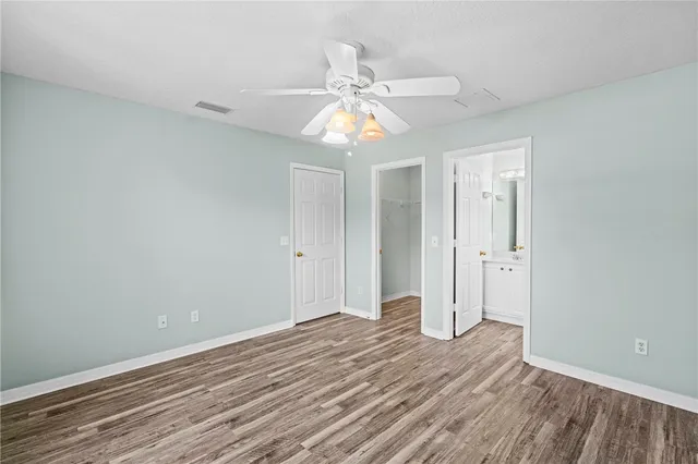 wooden floor in an empty room