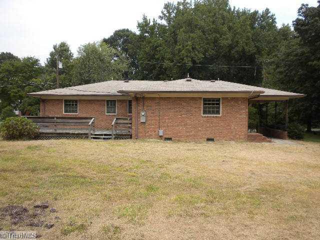 2107 Tippy Road Greensboro, NC 27406 - Photo 2 of 10 Exterior Back.
