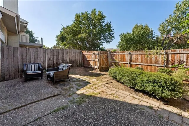 a view of a couches in a patio