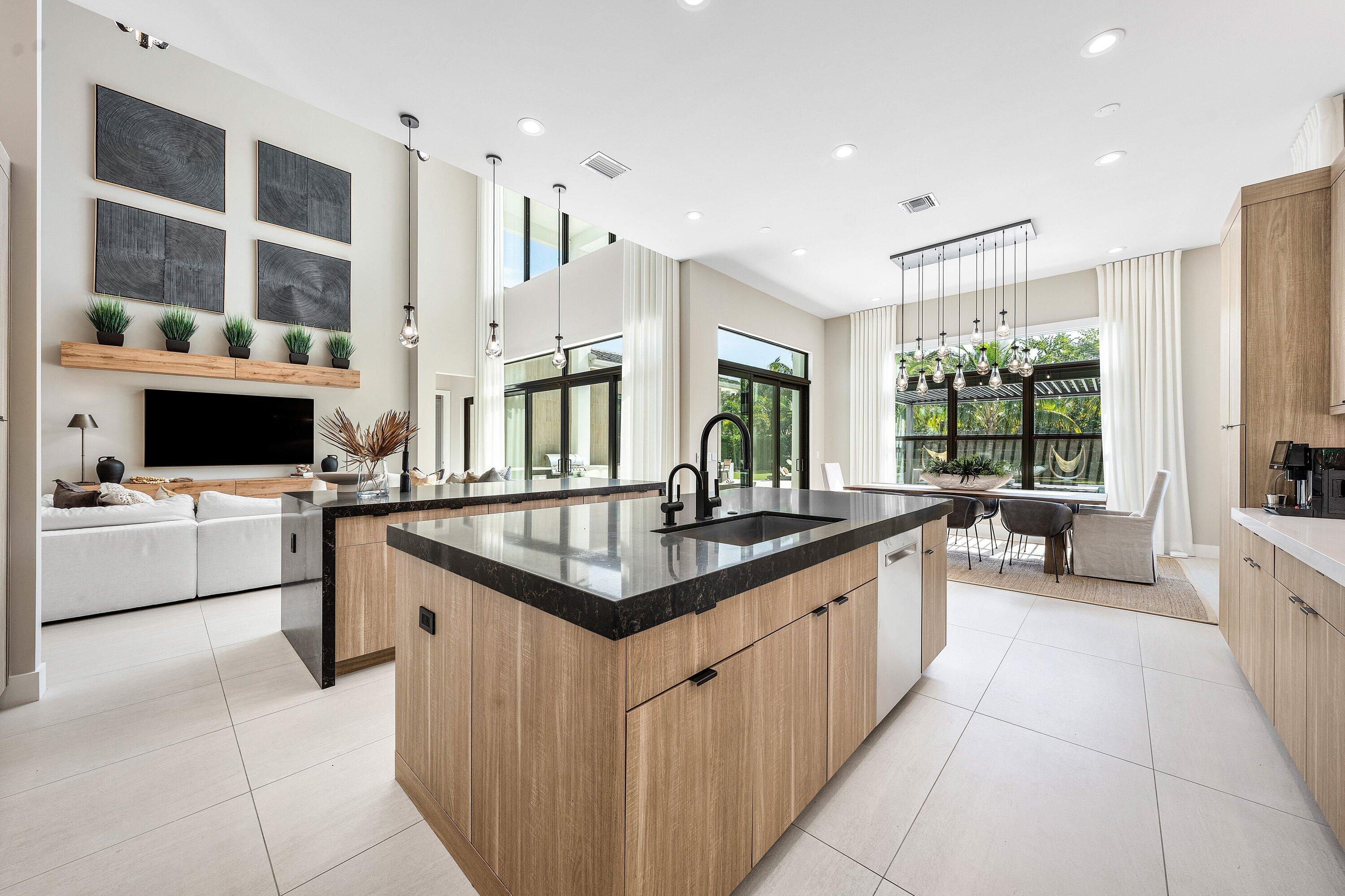 17416 Ponte Chiasso Drive Boca Raton, FL 33496 - Photo 15 of 71 Double Island Chef's Kitchen