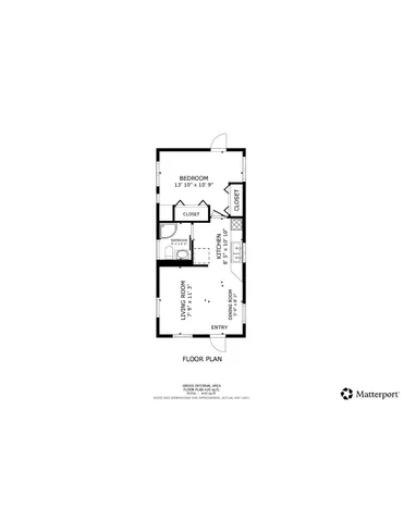 a picture of a room with a white wall and a large window