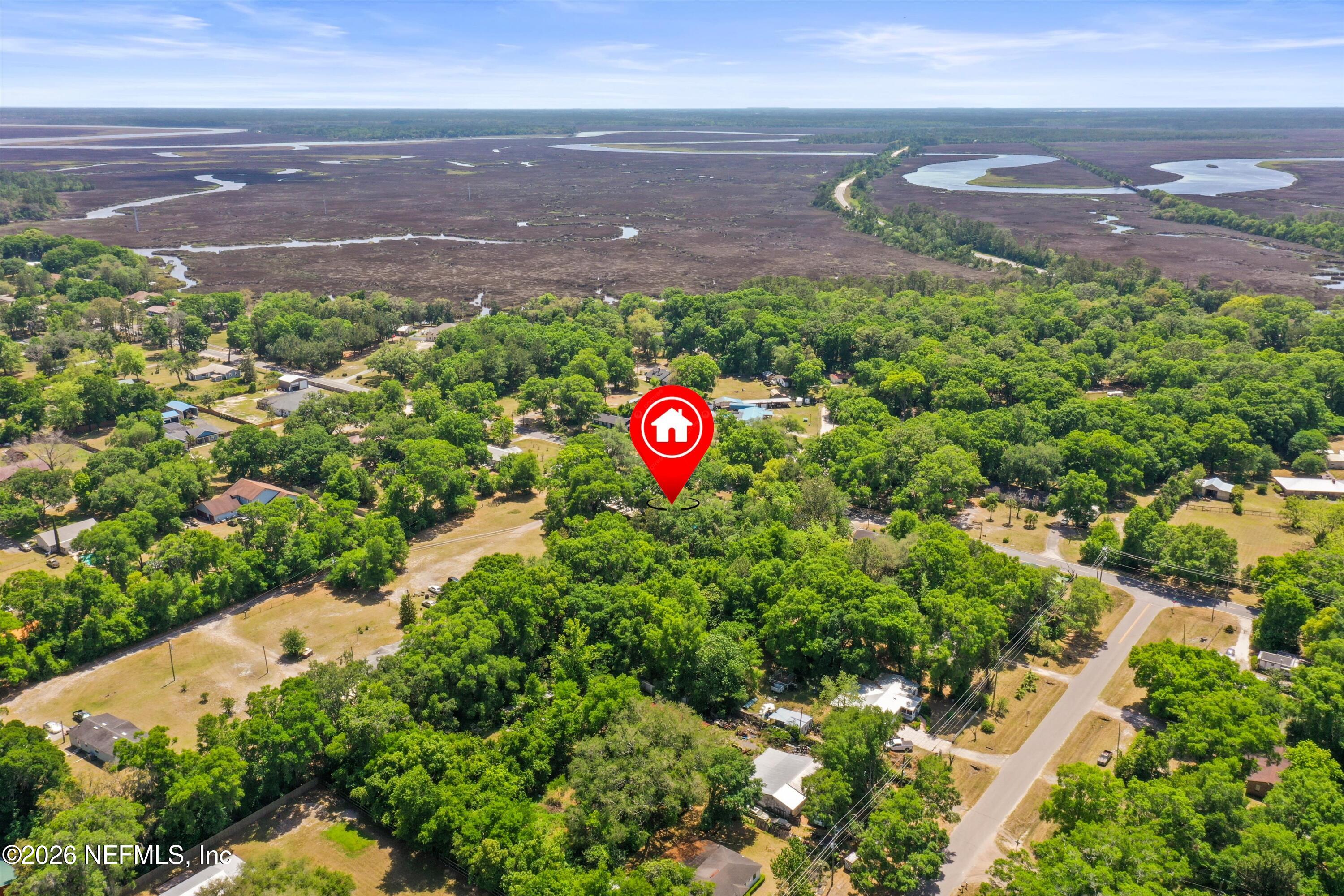 85246 Johnson Lane Yulee, FL 32097 - Photo 35 of 46 a view of a outdoor space in a yard