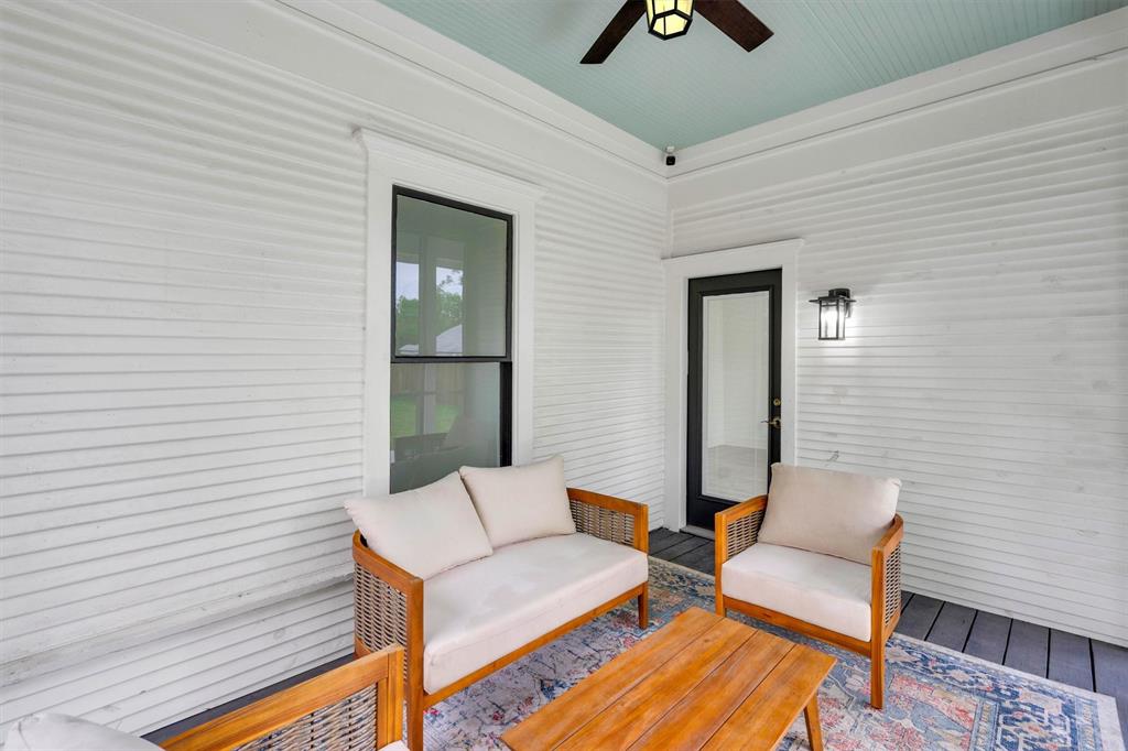 5727 Victor Street Dallas, TX 75214 - Photo 36 of 40 a outdoor living space with furniture and a potted plant