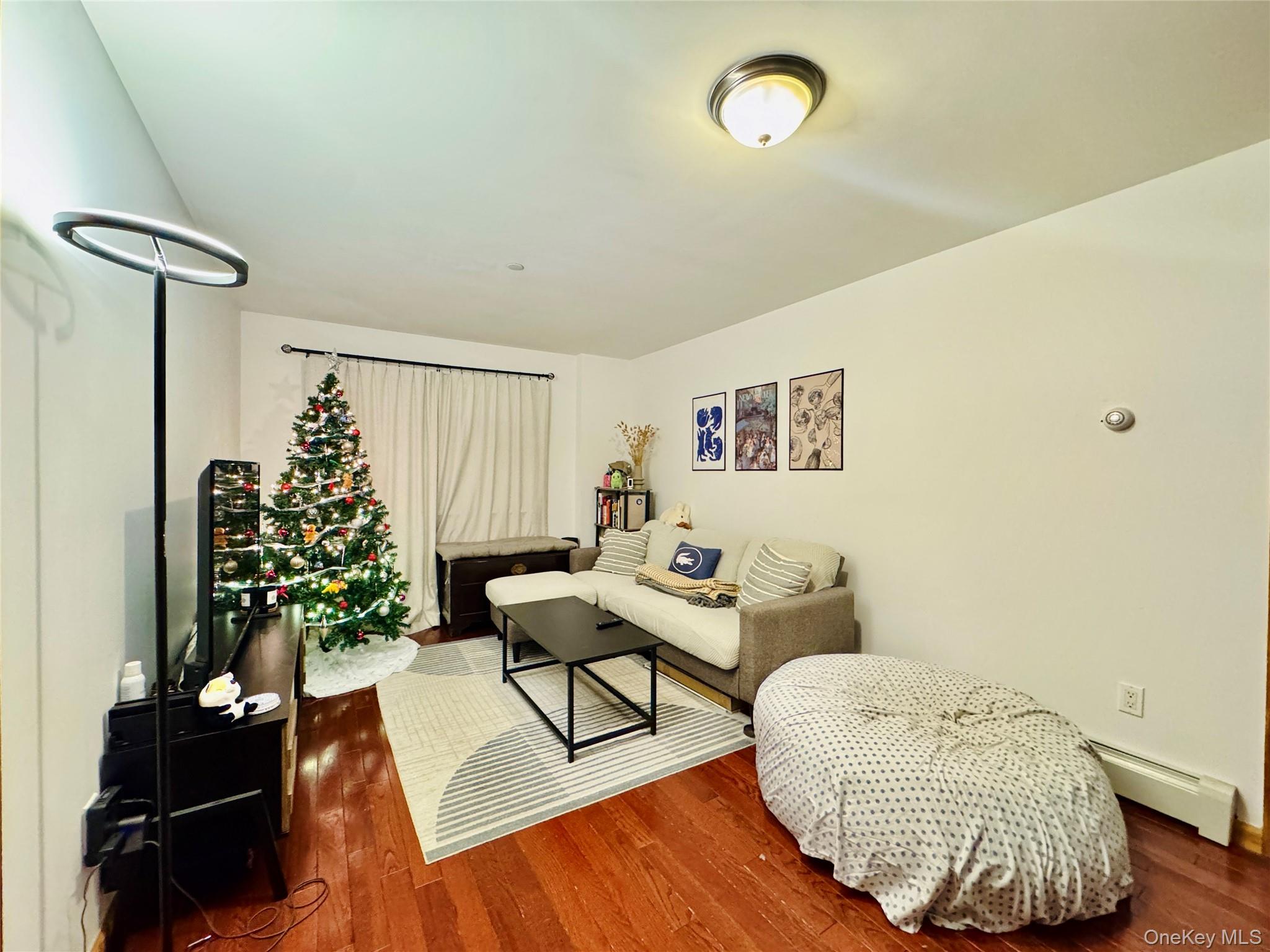 37-49 81st Street, Unit 3A Queens, NY 11372 - Photo 13 of 20 a living room with furniture and a potted plant