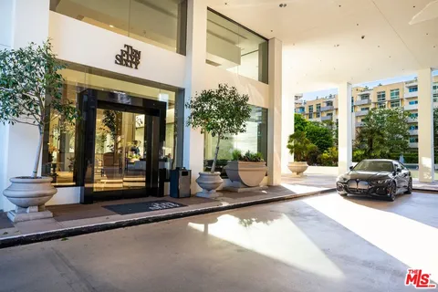 a view of a city with tall buildings