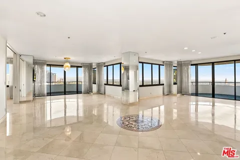 a view of city and ocean