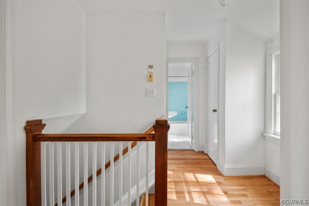 4124 Hillcrest Road Richmond, VA 23225 - Photo 17 of 34 a view of a hallway view with staircase