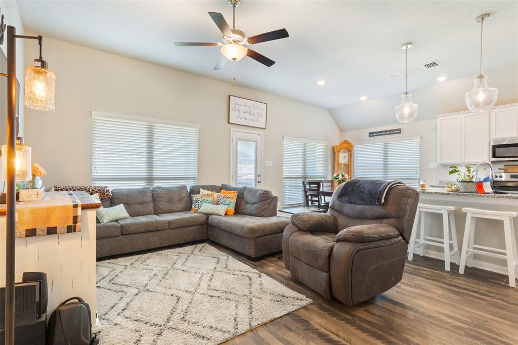 10204 Driskill Drive Waco, TX 76708 - Photo 9 of 30 a living room with furniture kitchen view and a large window