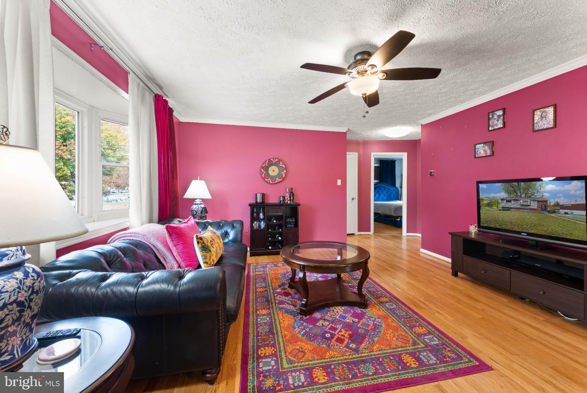 3700 Ralph Road Silver Spring, MD 20906 - Photo 7 of 30 Vibrant living space with bold accents.