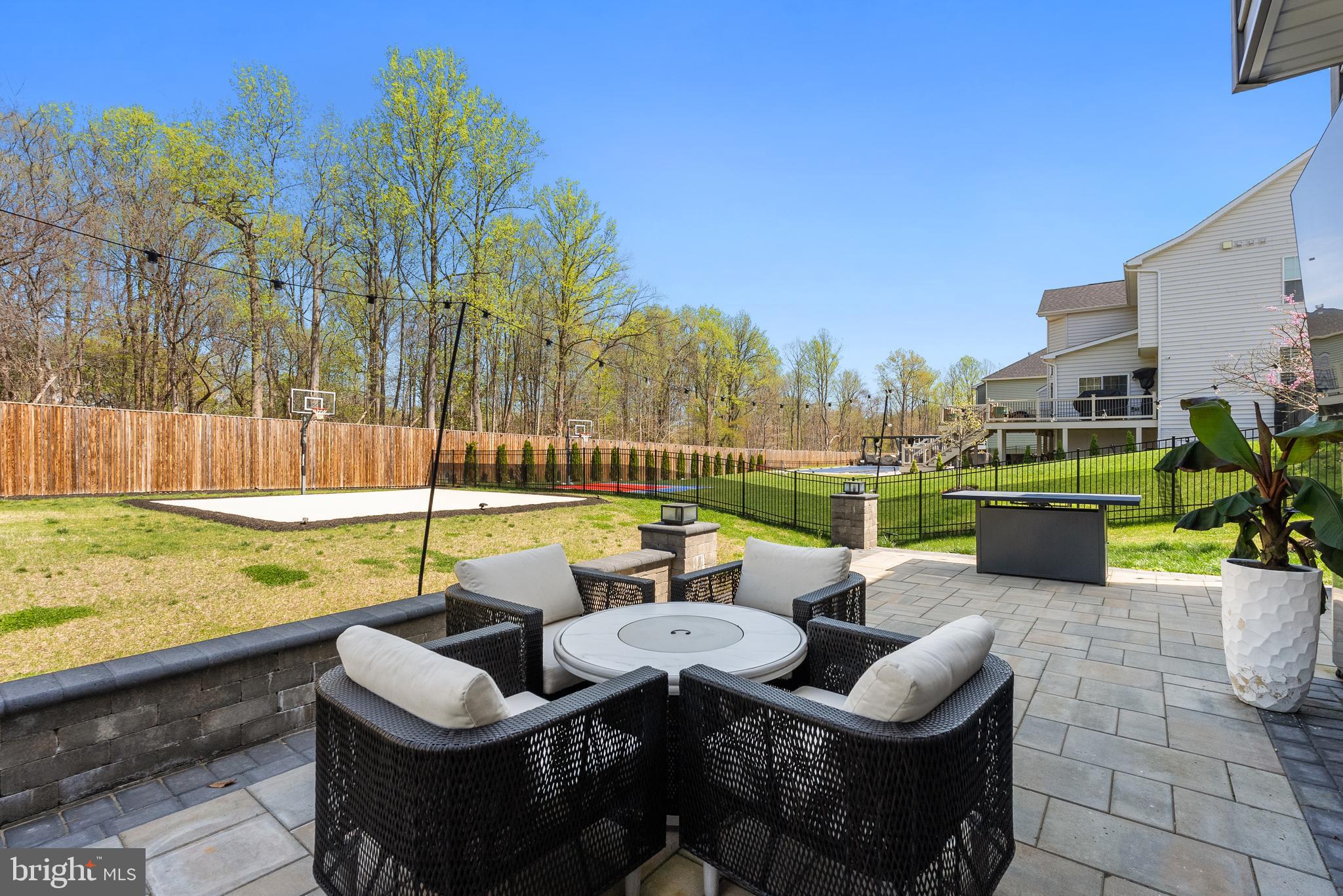 4012 Diamondhead Avenue Bowie, MD 20721 - Photo 81 of 96 a swimming pool with outdoor seating and barbeque oven