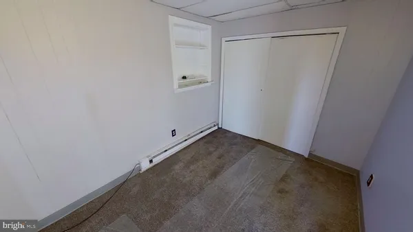 a view of a small space